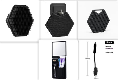 Silicone O Bath Brush Cleaning Massage Tool Household