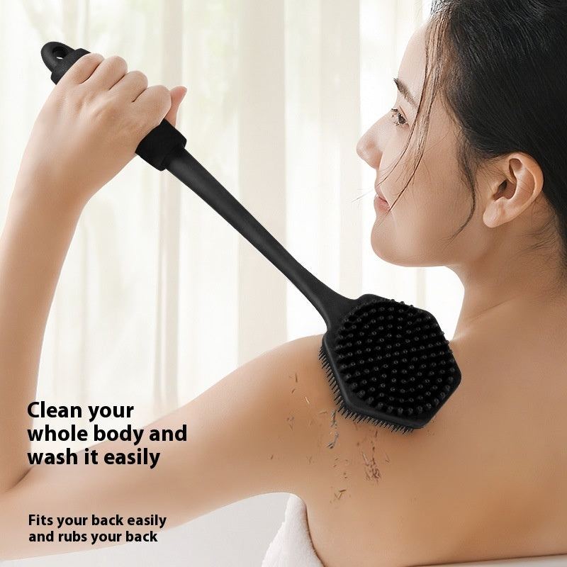 Silicone O Bath Brush Cleaning Massage Tool Household